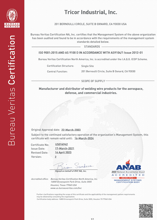 ISO9001 & AS9100